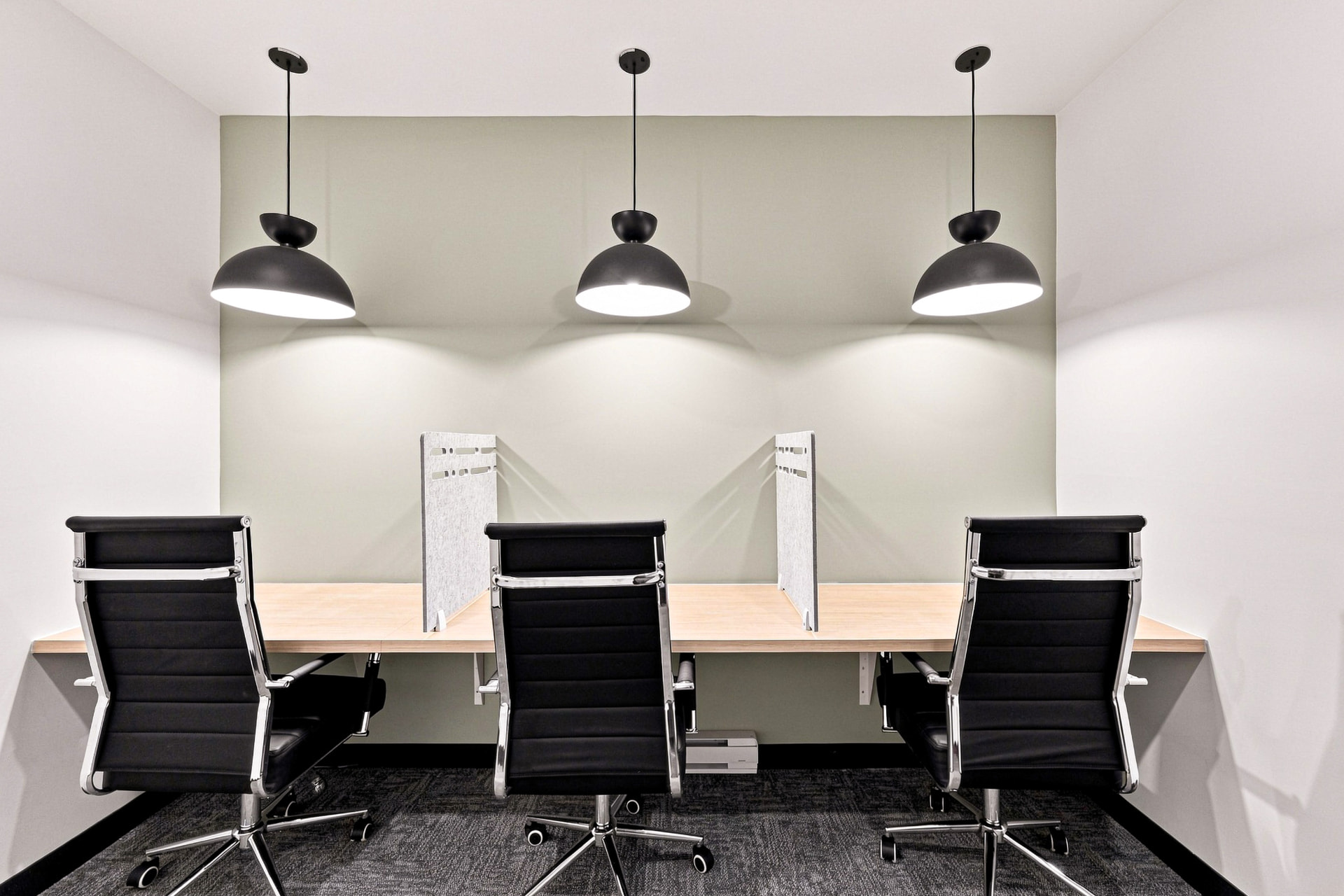 First & Royal coworking pods on every floor, New Westminster
